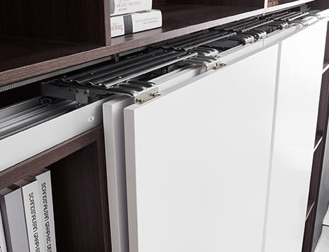 Sistem Pintu Geser Kabinet
