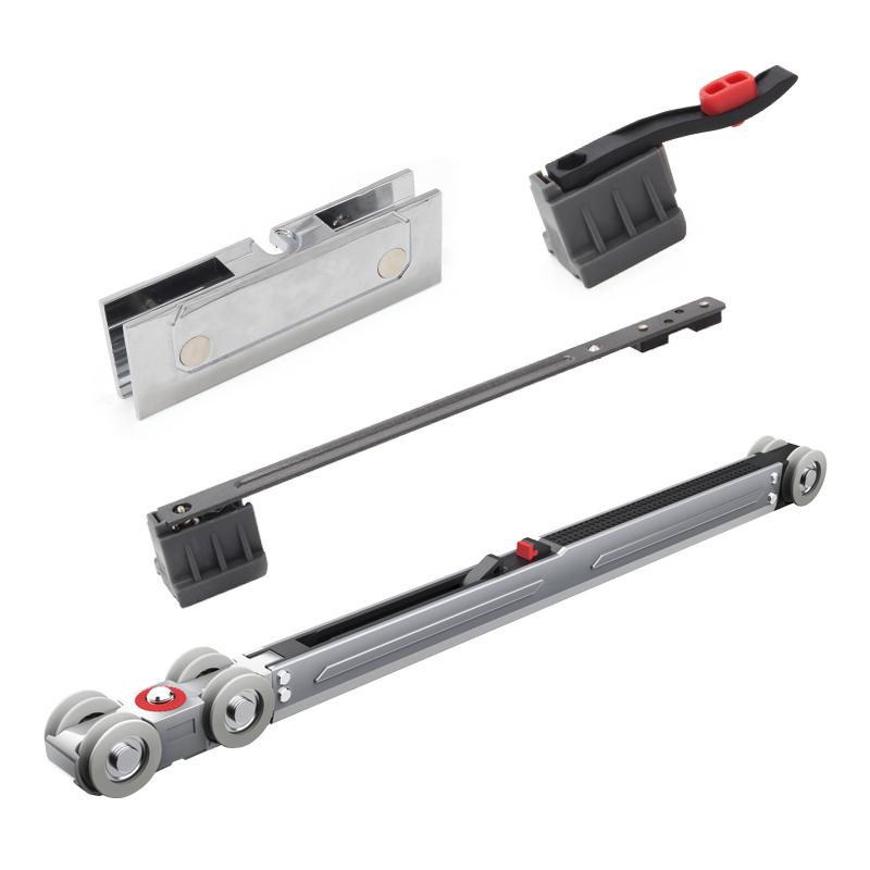 Soft Close Pintu Kaca Sliding Fitting Roller