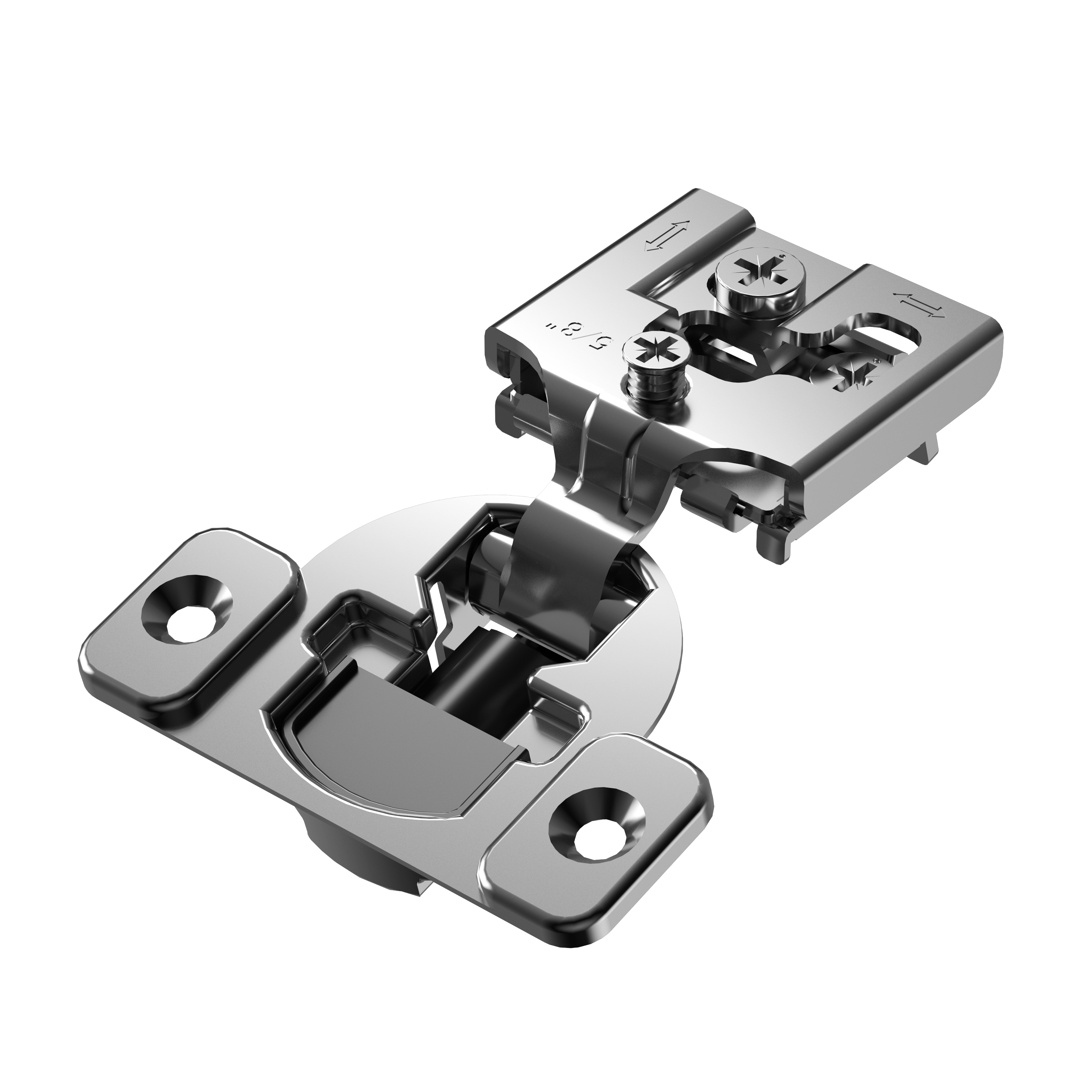 Soft Closing Face Frame 3D Hinge